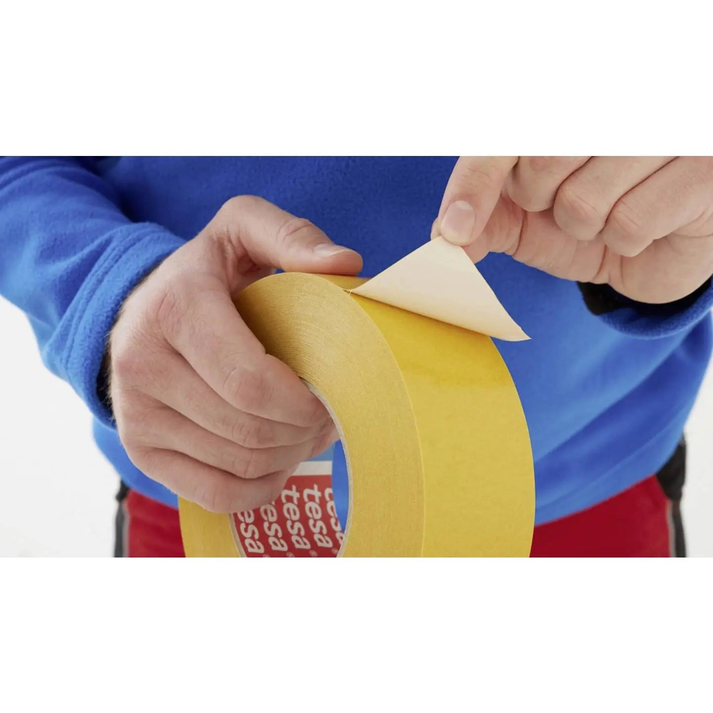 B-Ware Tesa Tesafix Klebeband Doppelseitiges Klebeband 4970 Weiß 50 M X 12 Mm 2 Stück - 4005800172946