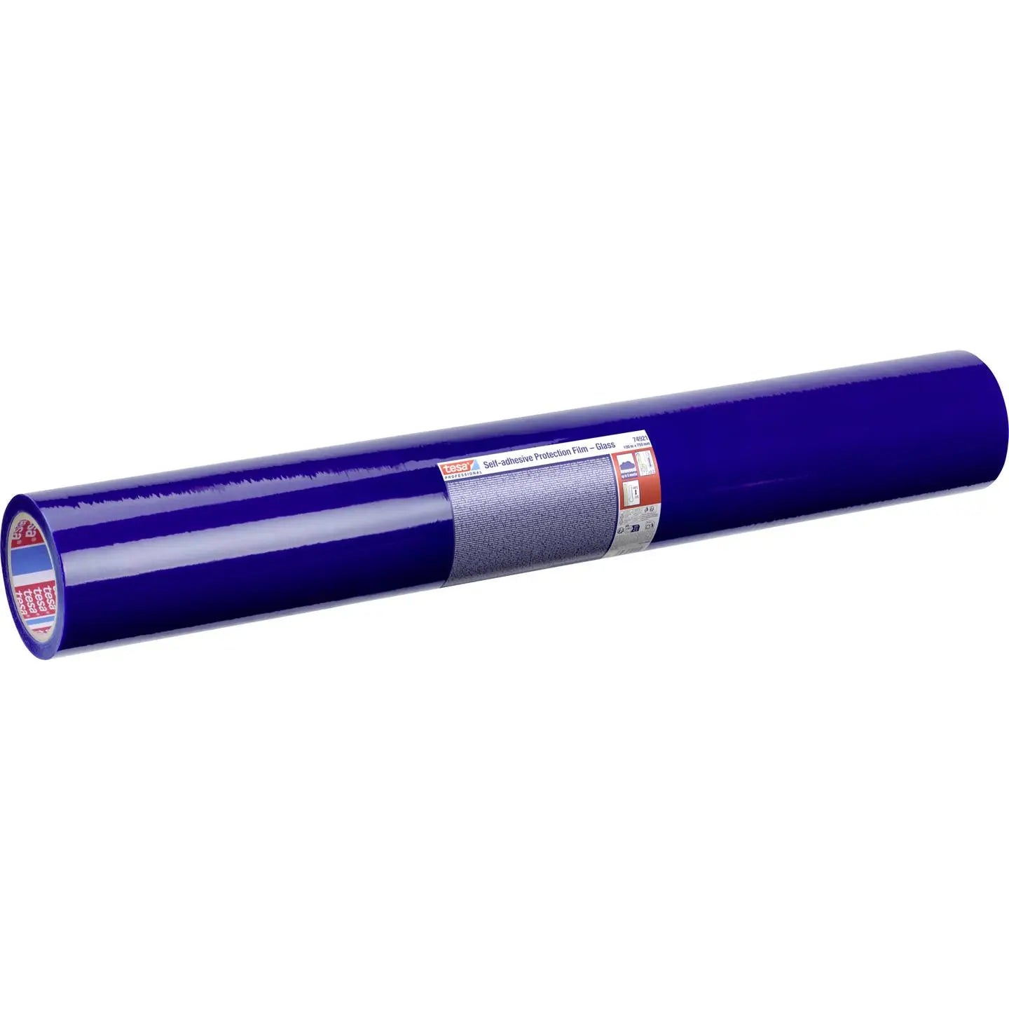 B-Ware Tesa Abdeckfolie Schutzfolie Folie Blau Selbstklebend Rückstandsfrei 100m 75cm   - 4063565492150
