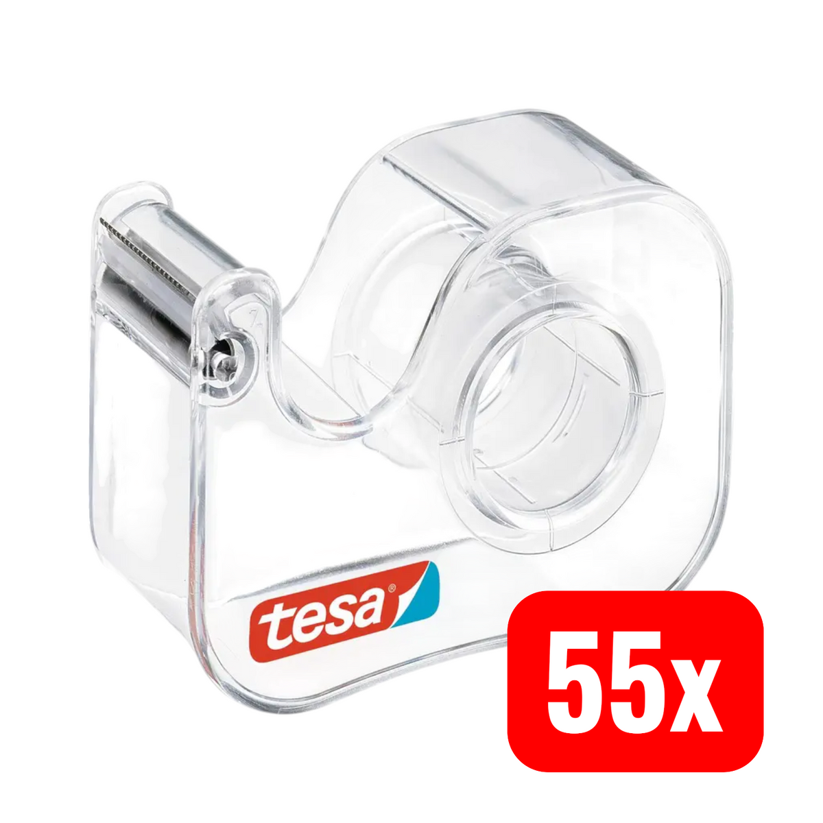tesa Klebeband-Abroller Abroller Transparent 57447-01-00 19 mm 10 m 55 STÜCK - 4042448000880