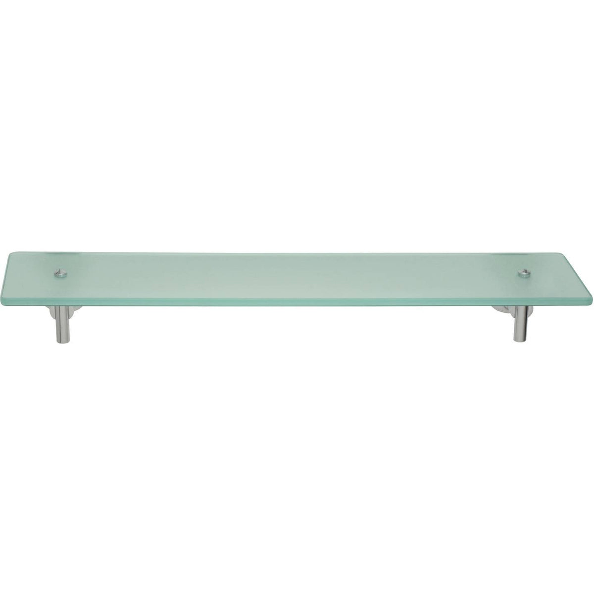 tesa Glasablage Ablage Glasregal Glasablage verchromt 55cm chrom weiss 40298 - 4042448448095