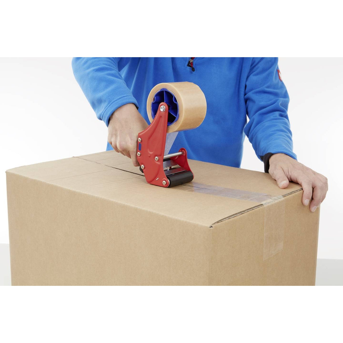 Tesa Packband Paketband braun 4124 PVC 6 Rollen 66m x 50mm Naturkautschuk - 4005801197481