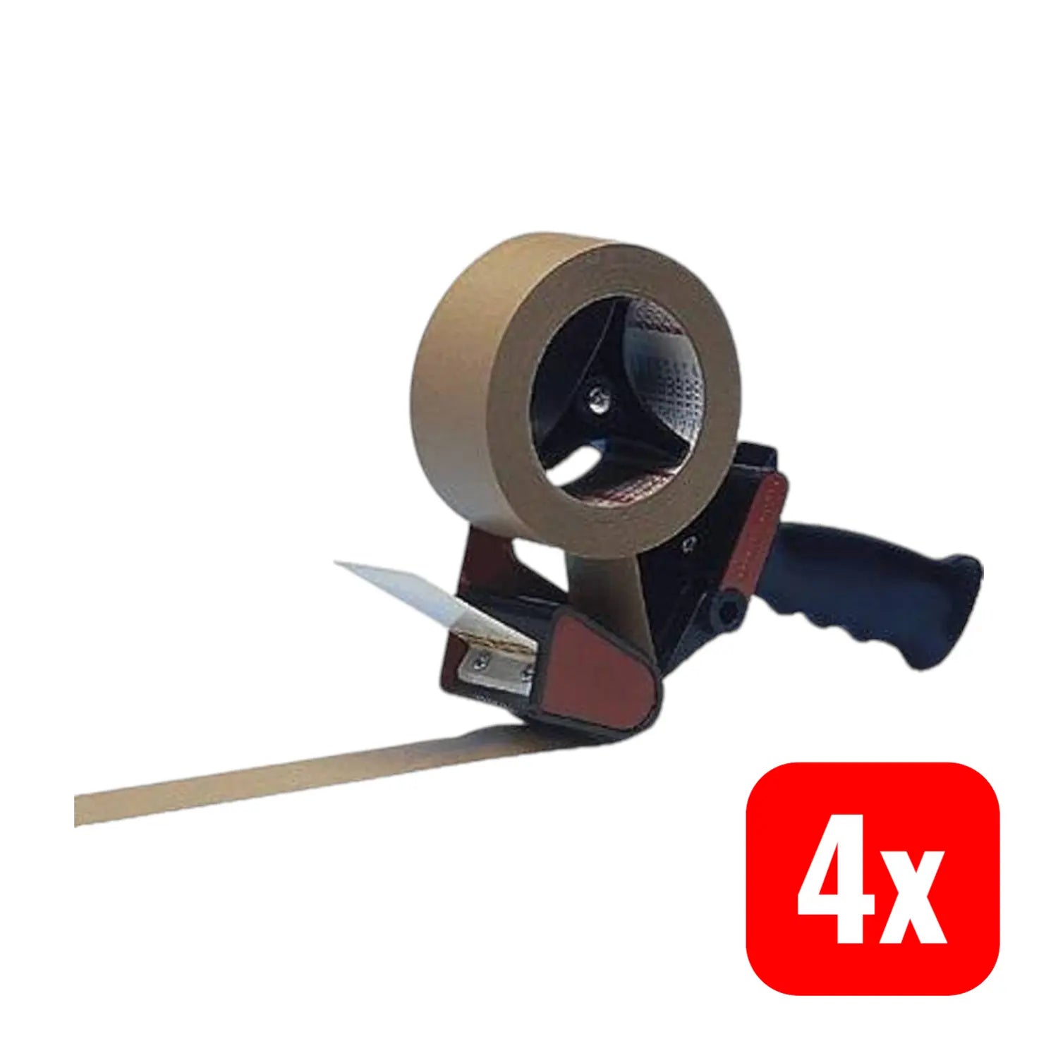 B-Ware Tesa Klebeband Abroller Ack Comfort Rot Blau Breite 50mm Verstellbar 4 Stück - 4042448913869
