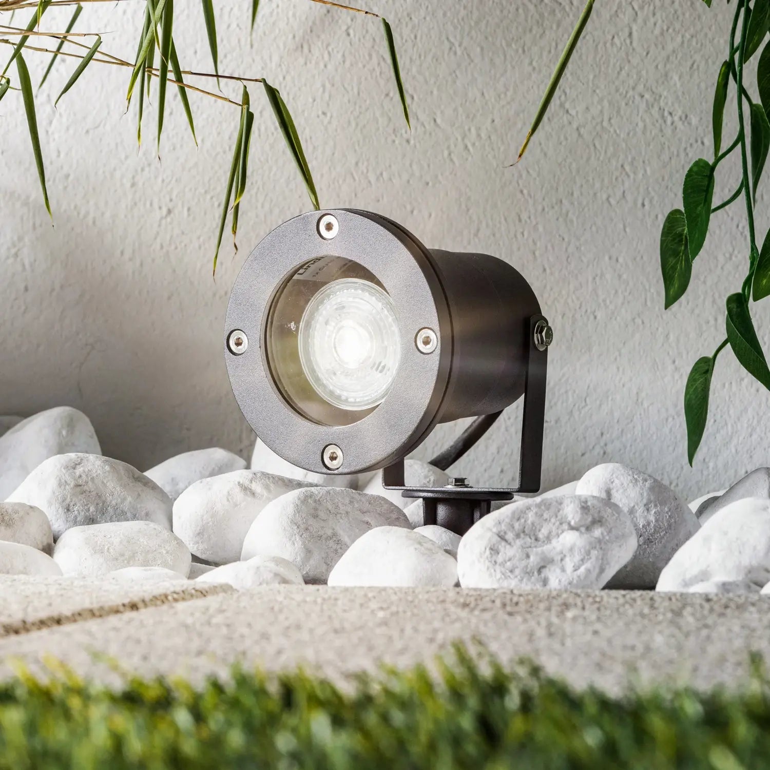 B-Ware Lindby Tessa Außenstrahler Außenlampe Wegeleuchte Gu10 Led Erdspieß 3 Stück - 6291105700542