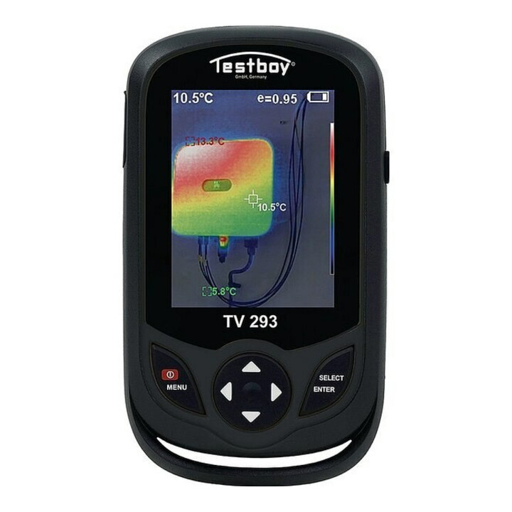 Testboy Wärmebildkamera Tv 293 Thermalkamera 3,2 Zoll Farb Lc Display 220x160 B-Ware - 4028532102937