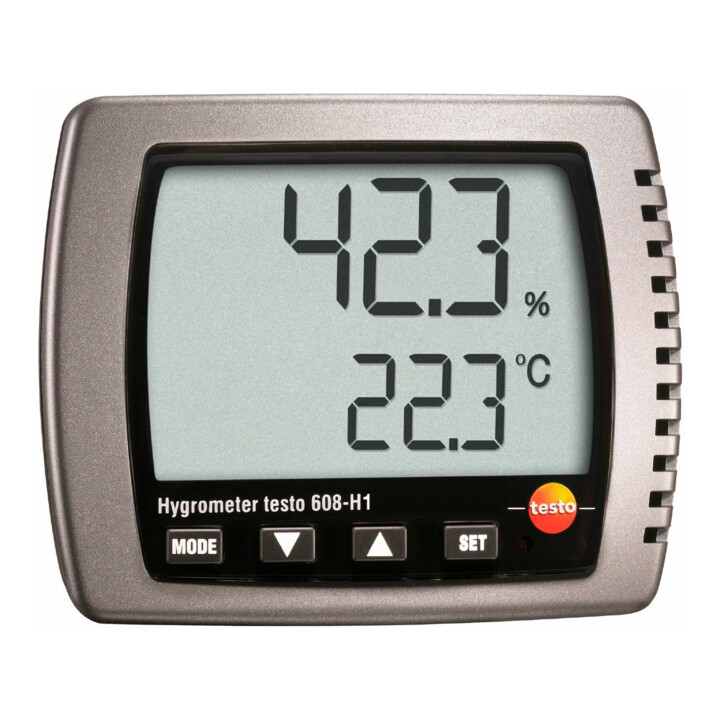 Testo Feuchte Und Temperaturmessgerät 608 H1 Thermohygrometer Raumklima Messgerät B-Ware