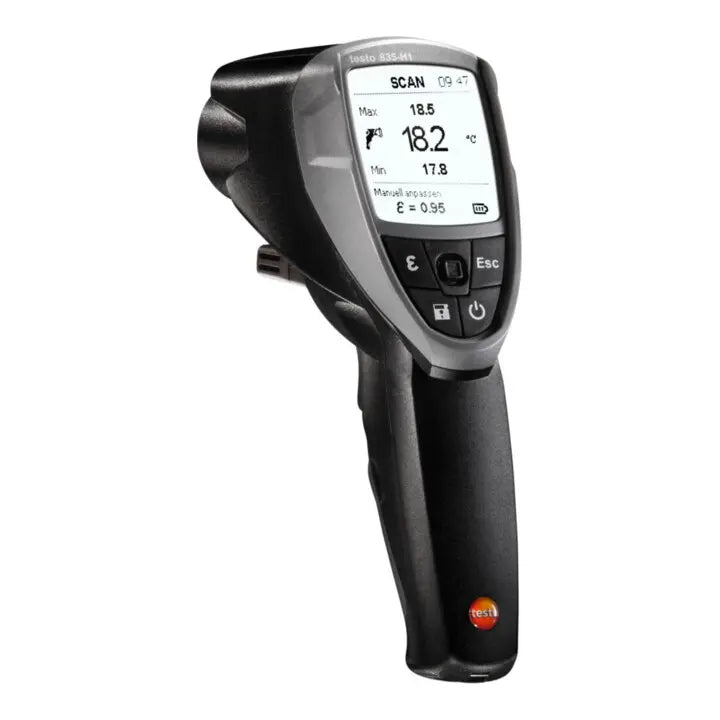 B-Ware Testo Messgerät Infrarotthermometer Feuchtemessung Temperatur 835 H1 Siehe Text - 4029547011948