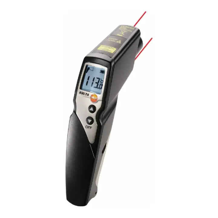 B-Ware Testo Infrarot Thermometer Temperaturmessgerät Oberflächenthermometer Batterien - 4029547011702