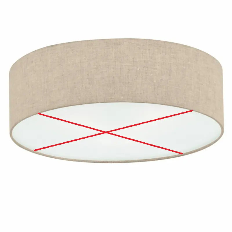 B-Ware Fischer & Honsel Deckenlampe Thor Deckenlampe Leuchte Sand 40cm Siehe Text/Foto - 4003694200523