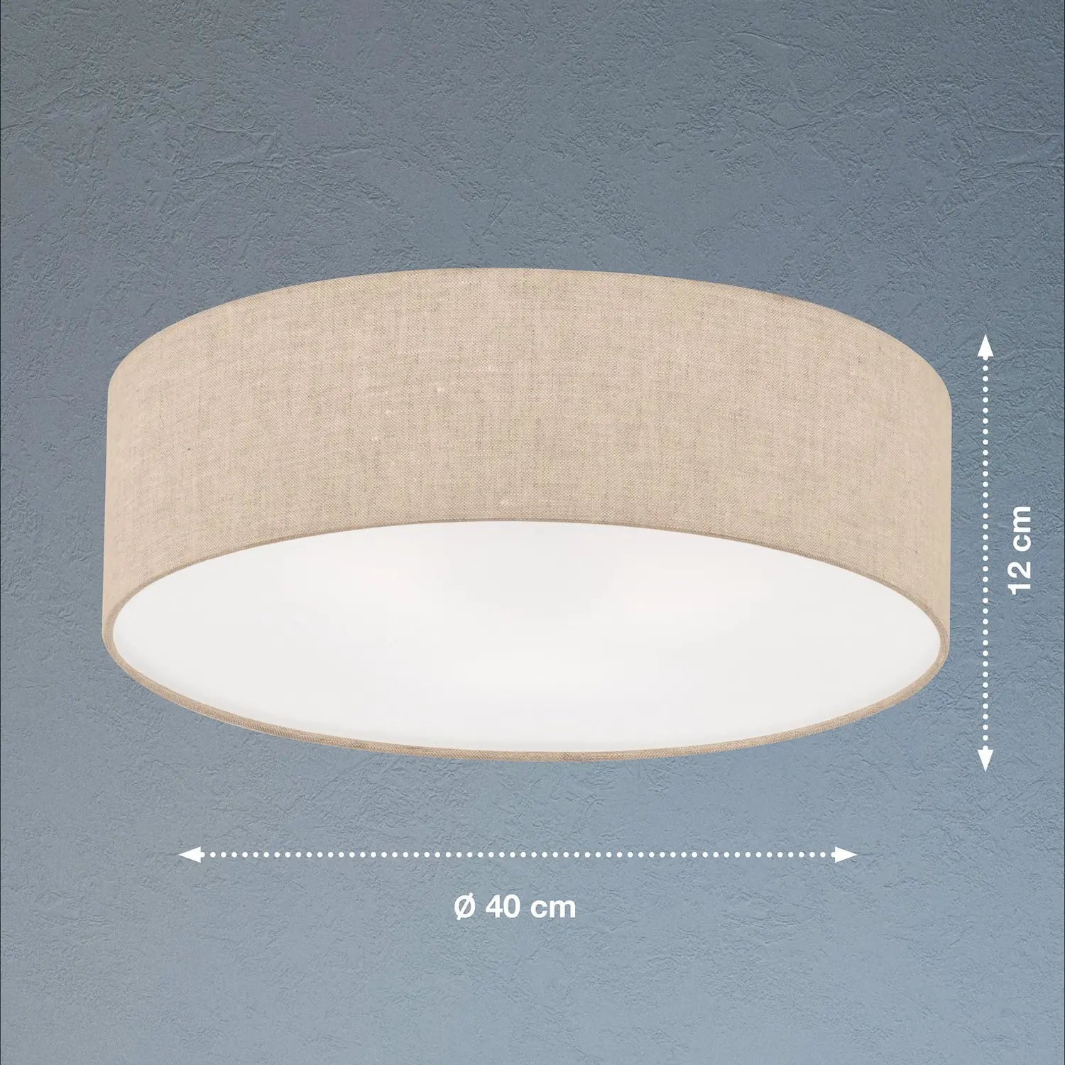 B-Ware Fischer & Honsel Deckenlampe Thor Deckenlampe Leuchte Lampe Sand 40cm904 - 4003694200523