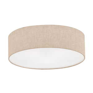 B-Ware Fischer & Honsel Textil Deckenleuchte Thor Deckenlampe Stoffschirm Lampe ø 6067