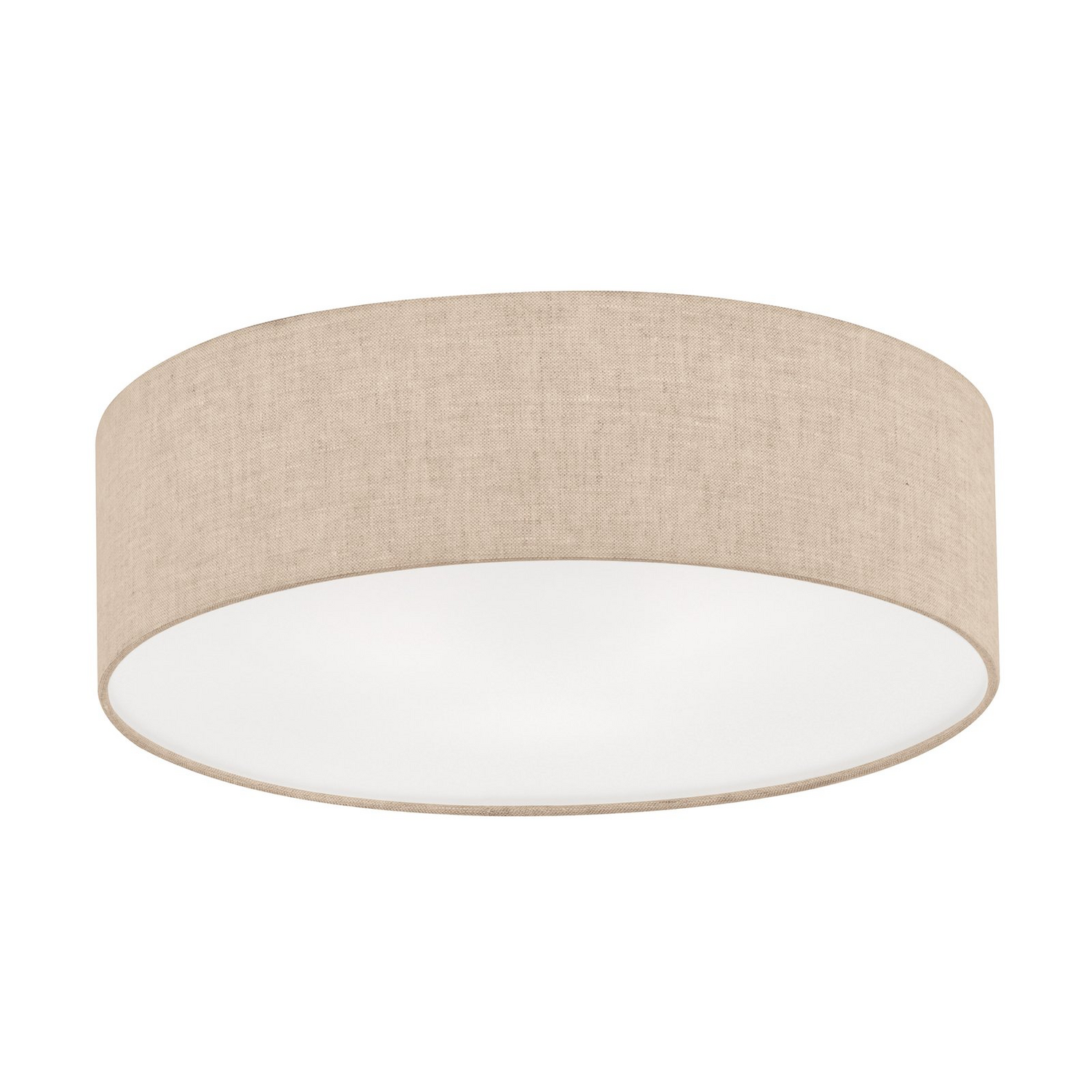 Plafonnier textile Fischer &amp; Honsel Thor, abat-jour en tissu, diamètre 60 cm, produit d'occasion. 