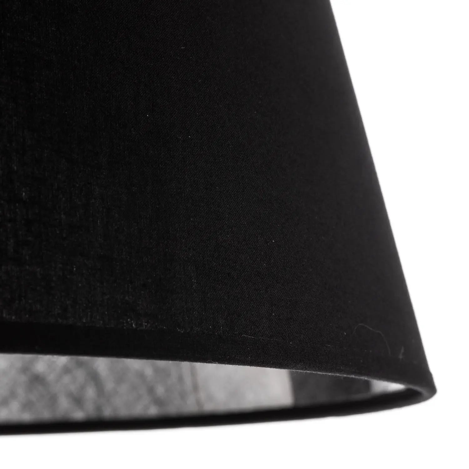 B-Ware Textil Stehlampe Fulda Schirm Schwarz Fuß Chrom Stehleuchte Lampe Leuchte Spot - 5902553217087