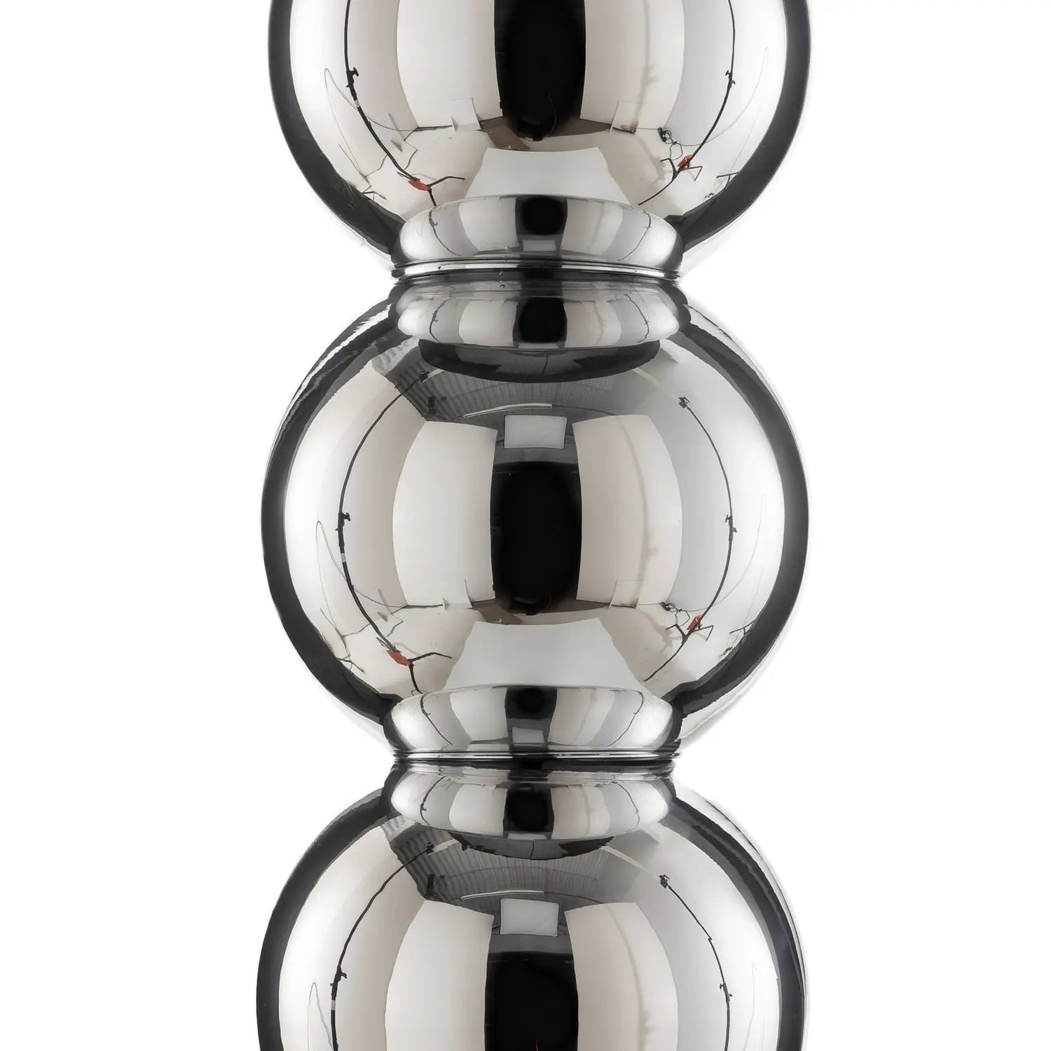 B-Ware Textil Stehlampe Fulda Schirm Schwarz Fuß Chrom Stehleuchte Lampe Leuchte Spot - 5902553217087