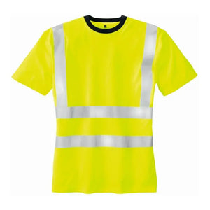 B-Ware Texxor Warnschutz T Shirt Shirt Hooge Leuchtgelb Xl Reflexstreifen 2 Stück
