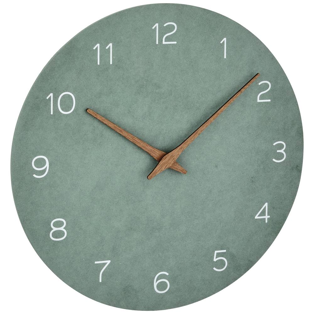 B-Ware Tfa Dostmann 60.3054.04 Quarz Wanduhr Wand Uhr Dekouhr Uhr 297x45 Mm Jade Grün  - 4009816034786