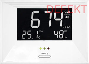 D-Ware Tfa Co2 Messgerät Thermometer Hygrometer Barometer Wettermessgerät Defektware