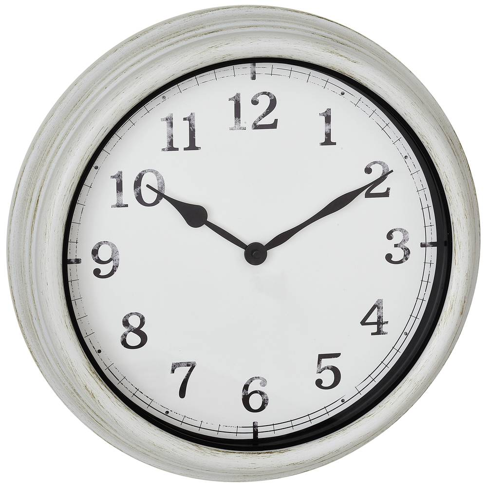 Tfa Dostmann 60.3067.02 Quarz Outdooruhr 380 Mm X 63 Mm Weiß Uhr Zeitmesser B-Ware - 4009816038814