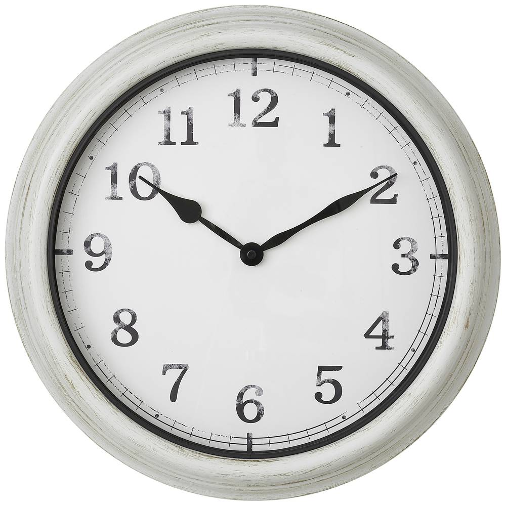Tfa Dostmann 60.3067.02 Quarz Outdooruhr 380 Mm X 63 Mm Weiß Uhr Zeitmesser B-Ware - 4009816038814