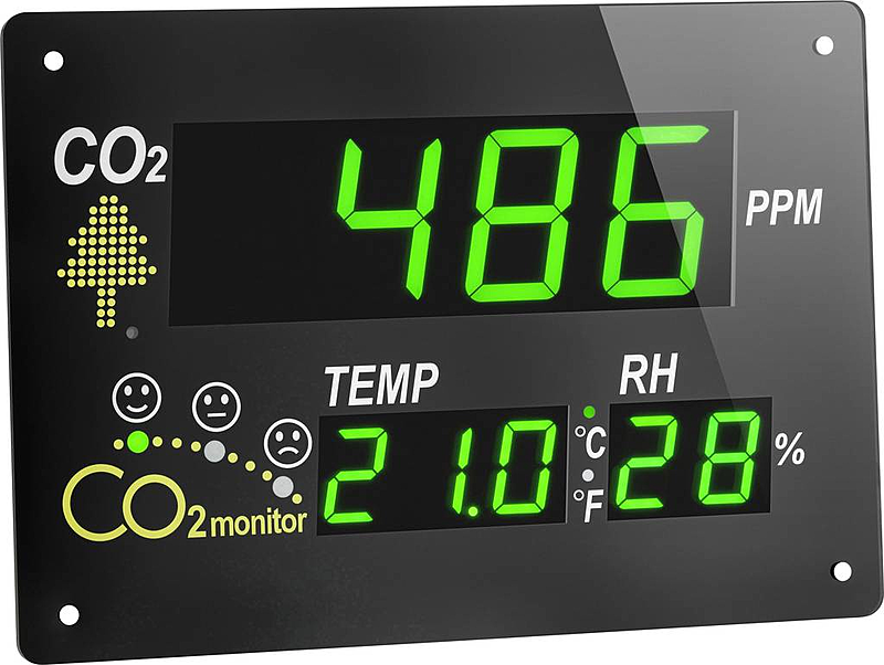 B-Ware Tfa Dostmann Air Co2ntrol Observer Anzeige Kohlenstoffdioxid Co2 Messgerät Warner - 4009816023582