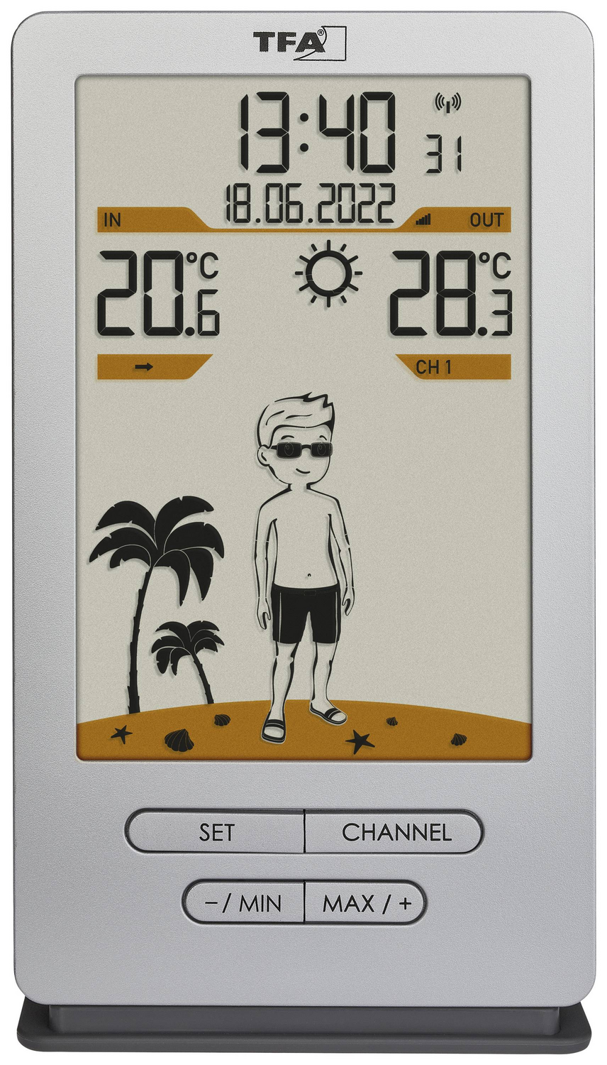 B-Ware Tfa Dostmann Weather Jack 35.1166.54 Funk Wetterstation Vorhersage 12 Bis 24 H - 4009816038944