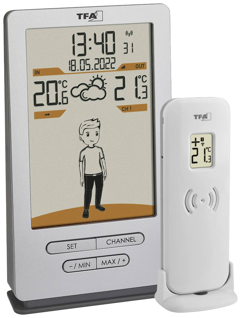 B-Ware Tfa Dostmann Weather Jack 35.1166.54 Funk Wetterstation Vorhersage 12 Bis 24 H - 4009816038944
