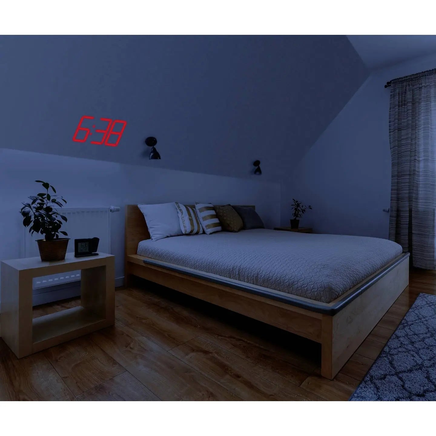 B-Ware Tfa Wecker Funkuhr Projektionswecker Digitaluhr Schwarz Uhr Klima Temperatur - 4009816039033