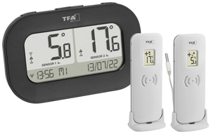 B-Ware Tfa Dostmann Double Check Funk Thermometer Digital Temperaturmesser