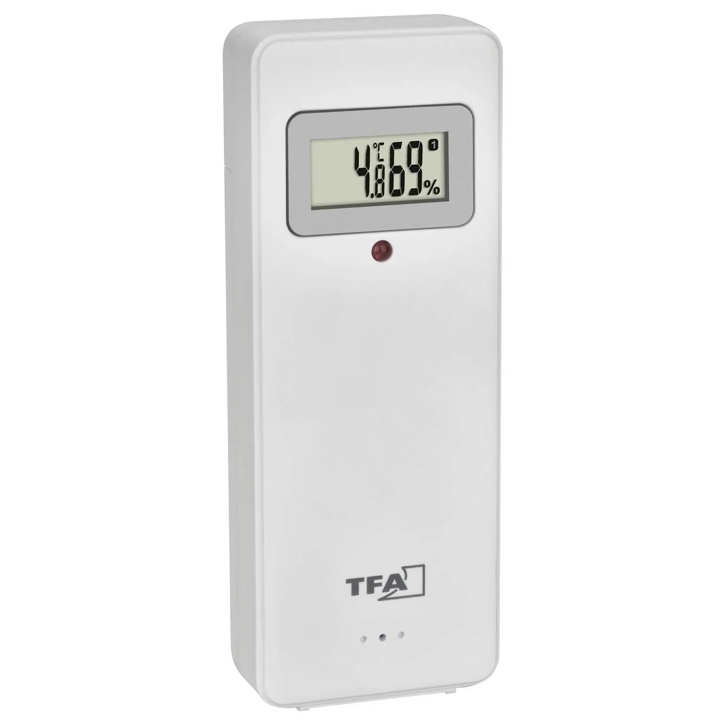 B-Ware Tfa Funk Wetterstation Thermometer Hygrometer Uhr Schwarz Außensender Vorhersage - 4009816042071