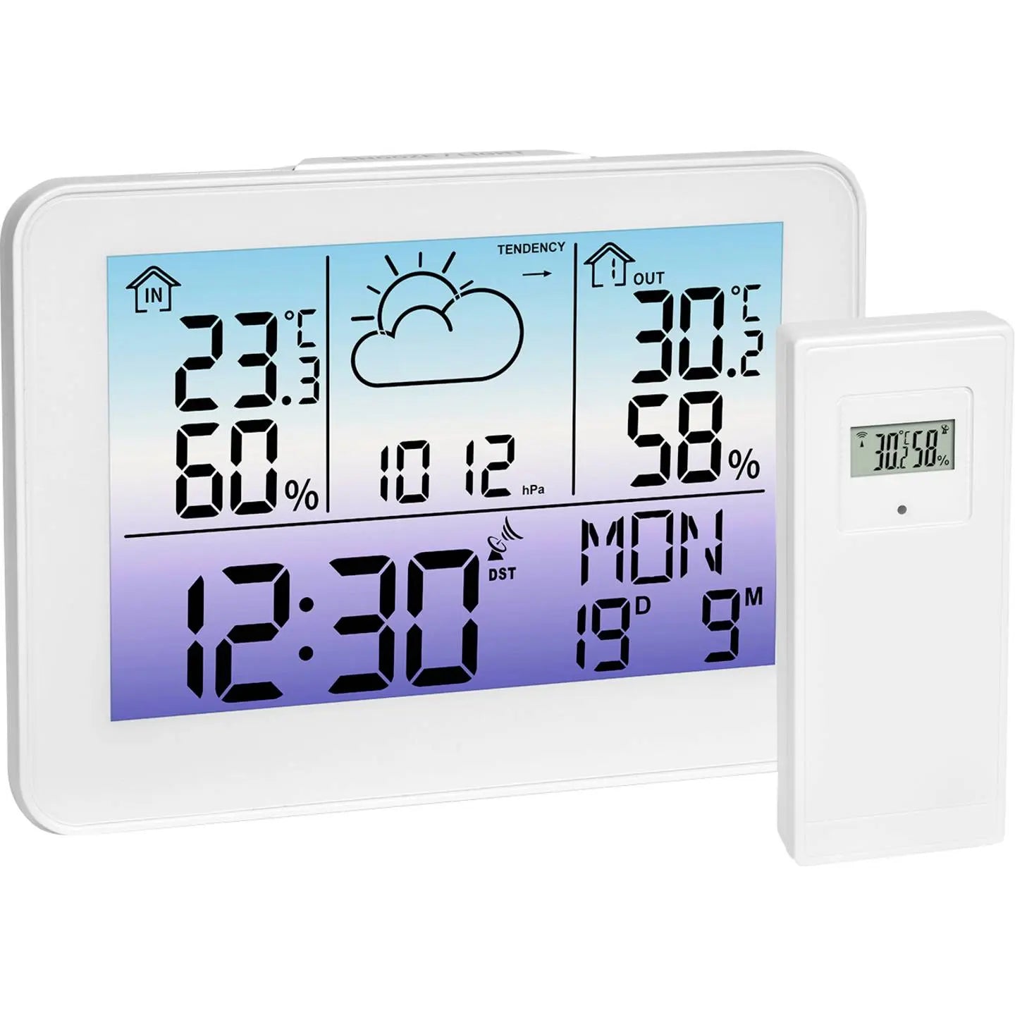 B-Ware Tfa Funk Wetterstation Wetteranzeige Meteo Sky Thermometer Hygrometer Digital - 4009816042903