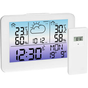 B-Ware Tfa Funk Wetterstation Wetteranzeige Meteo Sky Thermometer Hygrometer Digital