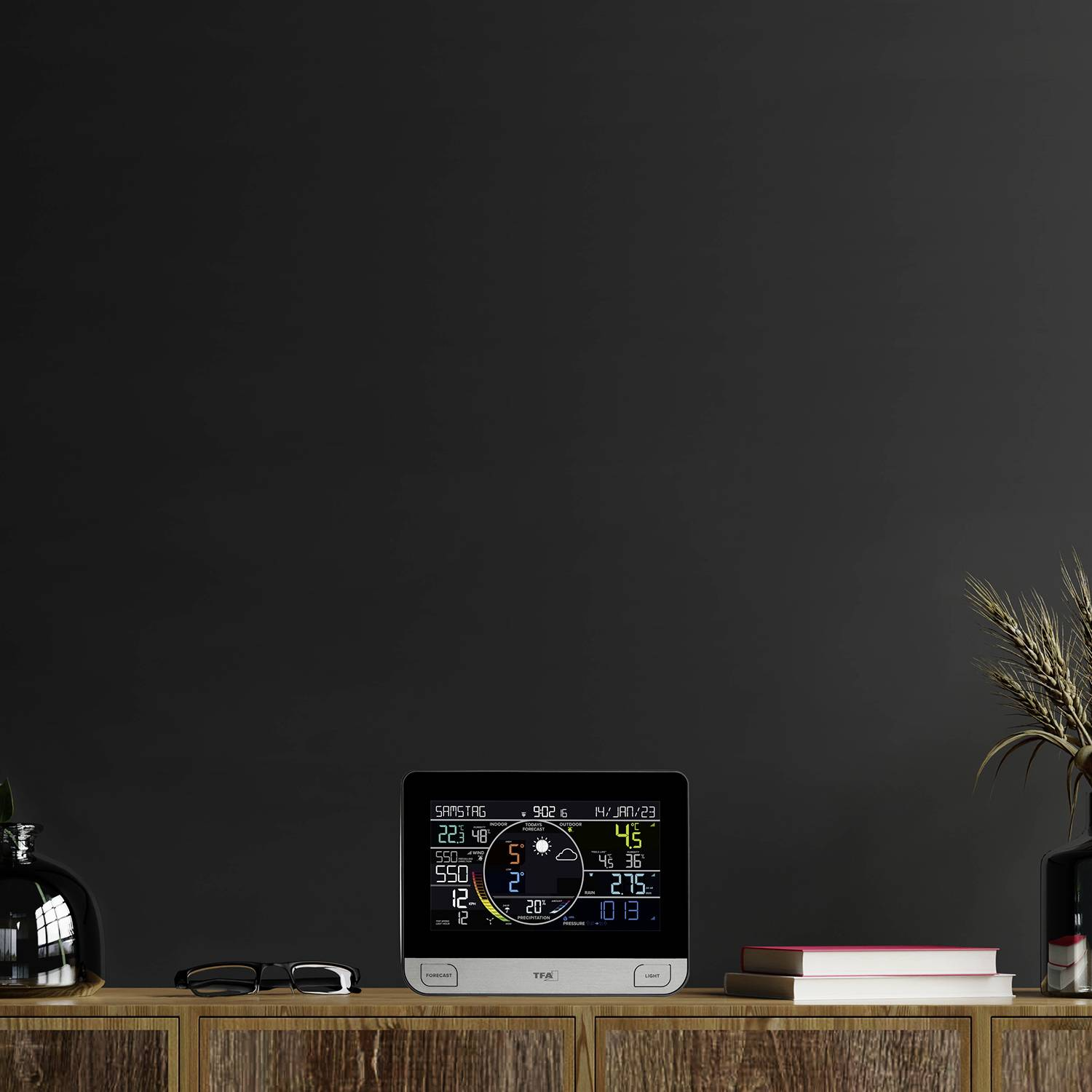 D-Ware Tfa Dostmann Wlan View Pro 35.8003.01 Wlan Wetterstation Defektware - 4009816039187