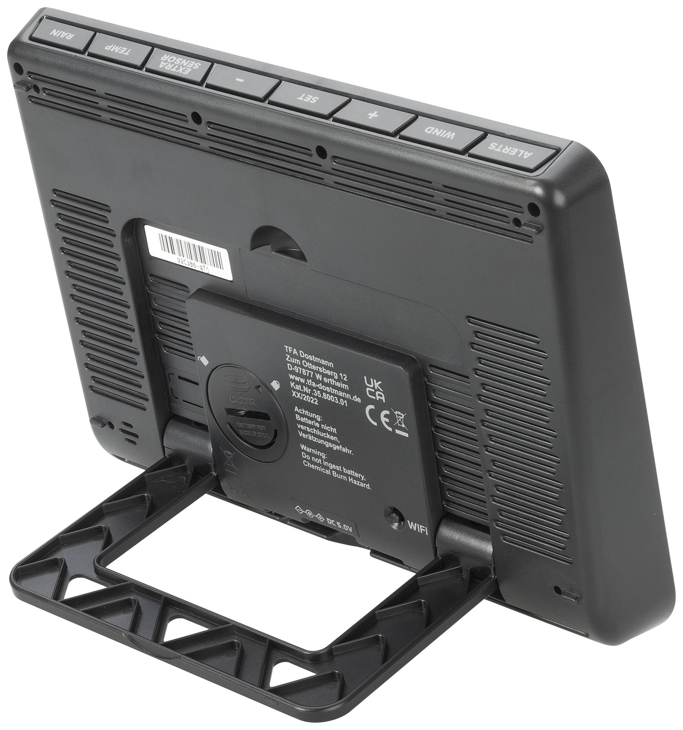 D-Ware Tfa Dostmann Wlan View Pro 35.8003.01 Wlan Wetterstation Funk Defektware - 4009816039187