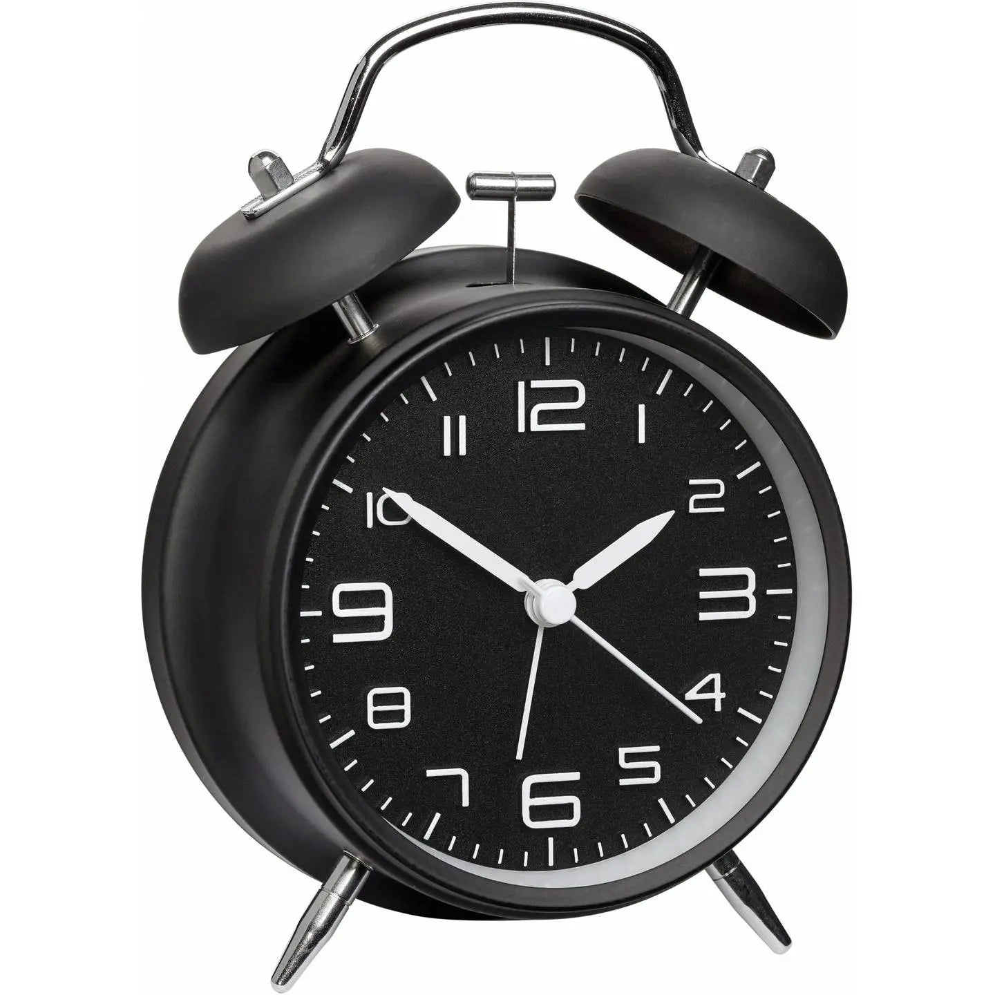 B-Ware Tfa Dostmann 60.1025 Mechanisch Wecker Alarm Uhr Analog Geräuscharm Schwarz - 4009816029751