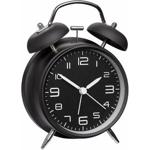 B-Ware Tfa Dostmann 60.1025 Mechanisch Wecker Alarm Uhr Analog Geräuscharm Schwarz