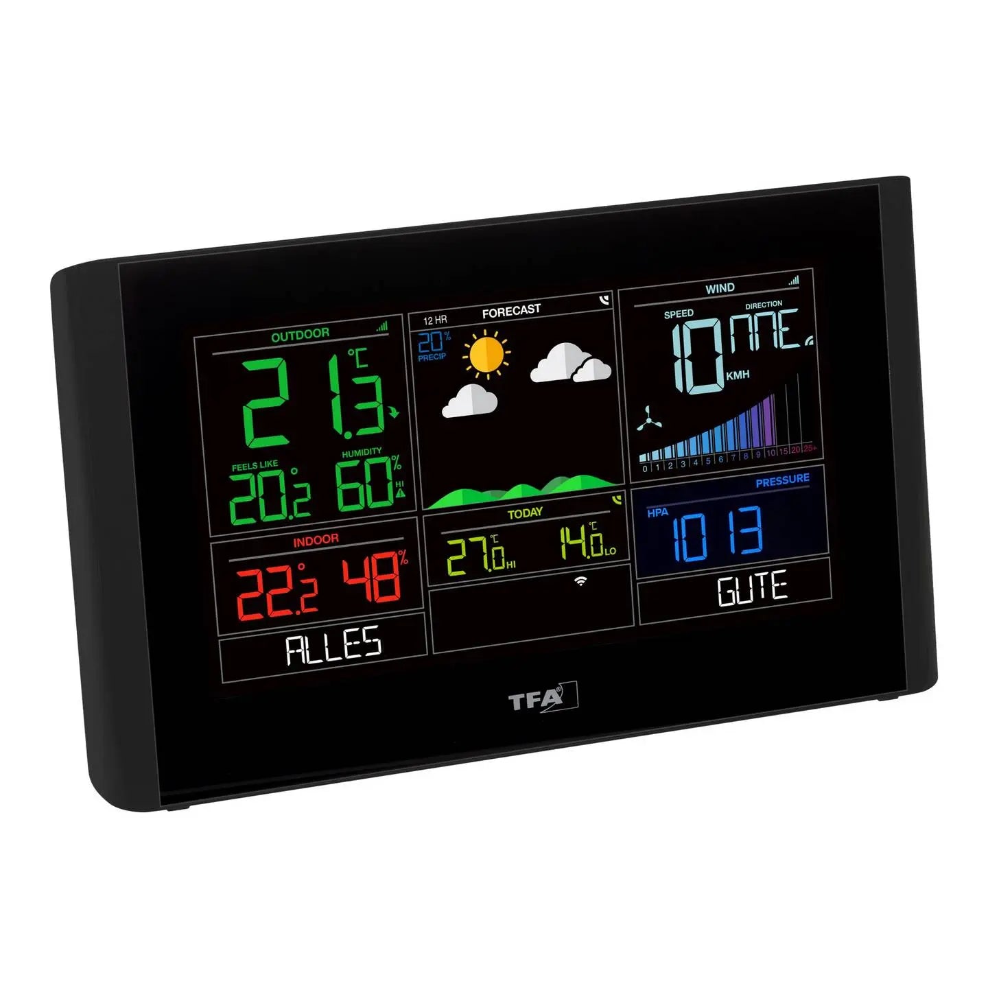 B-Ware Tfa Dostmann View Breeze 35.8001.01 Wlan Wetterstation Vorhersage 12 Bis 24 H367 - 4009816035608
