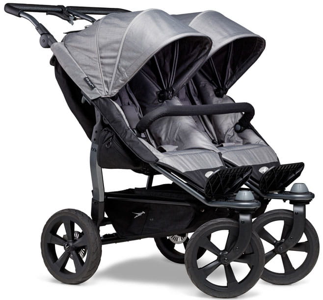 TFK Kinderwagen Duo Sport Sportwagen Reisebuggy Buggy Kinder-Wagen Luftrad grau - 4260484178404