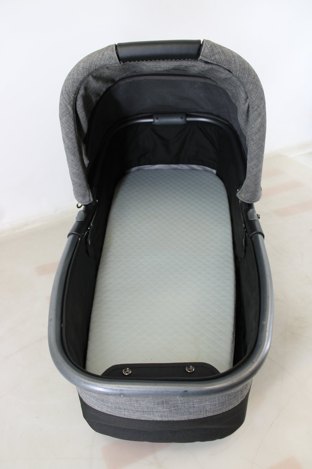 TFK Kombi-Einheit Wanne & Sitz für Mono Babywanne Babyschale Premium Anthrazit - 4260484178183
