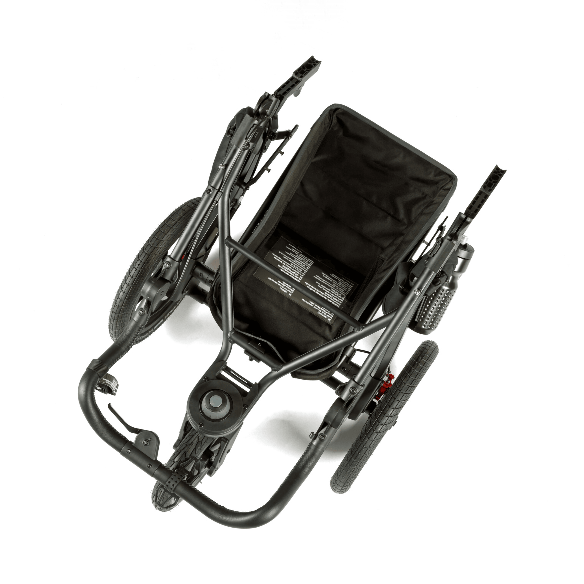 tfk Pro Gestell Rahmen Kinderwagen Fahrgestell schwarz Laufwagen Schiebegriff - 4260643475412