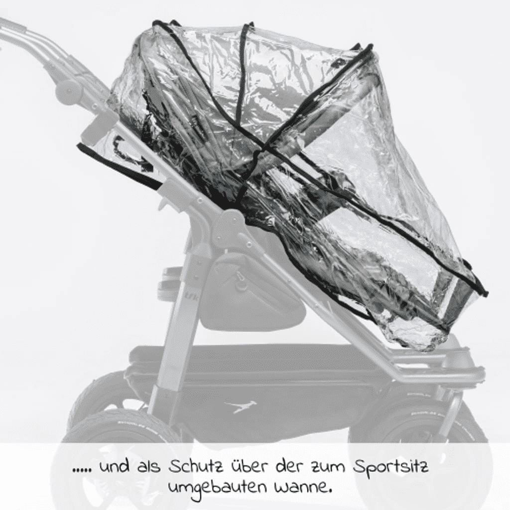 B-Ware Tfk Regenschutz Duo Kombi Regenschutz Kinderwagen Regenverdeck Schutz - 4260484178701