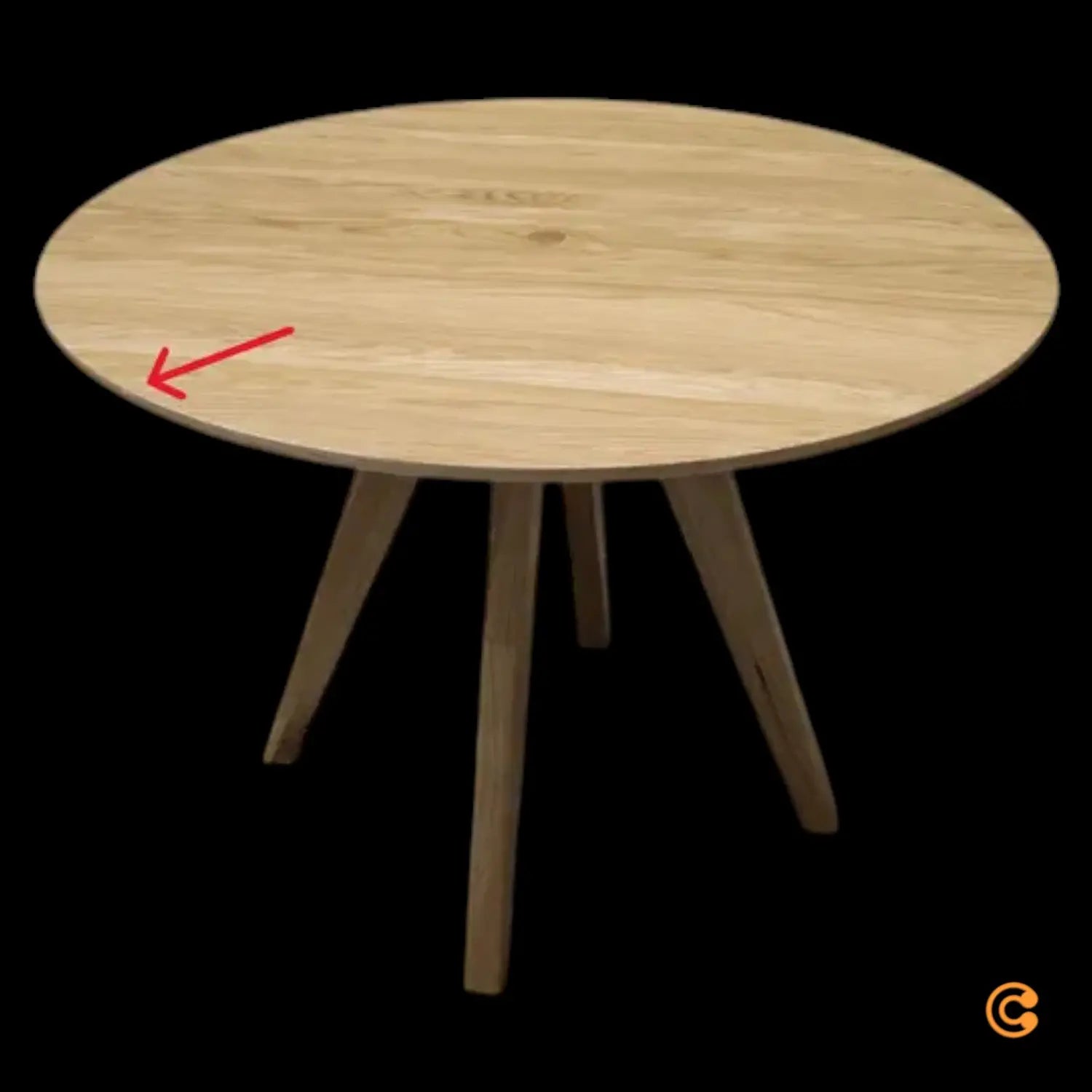 B-Ware The Hansen Family Arthur Esstisch Tisch Esszimmertisch ø107 Siehe Text/Foto - 4250298762623