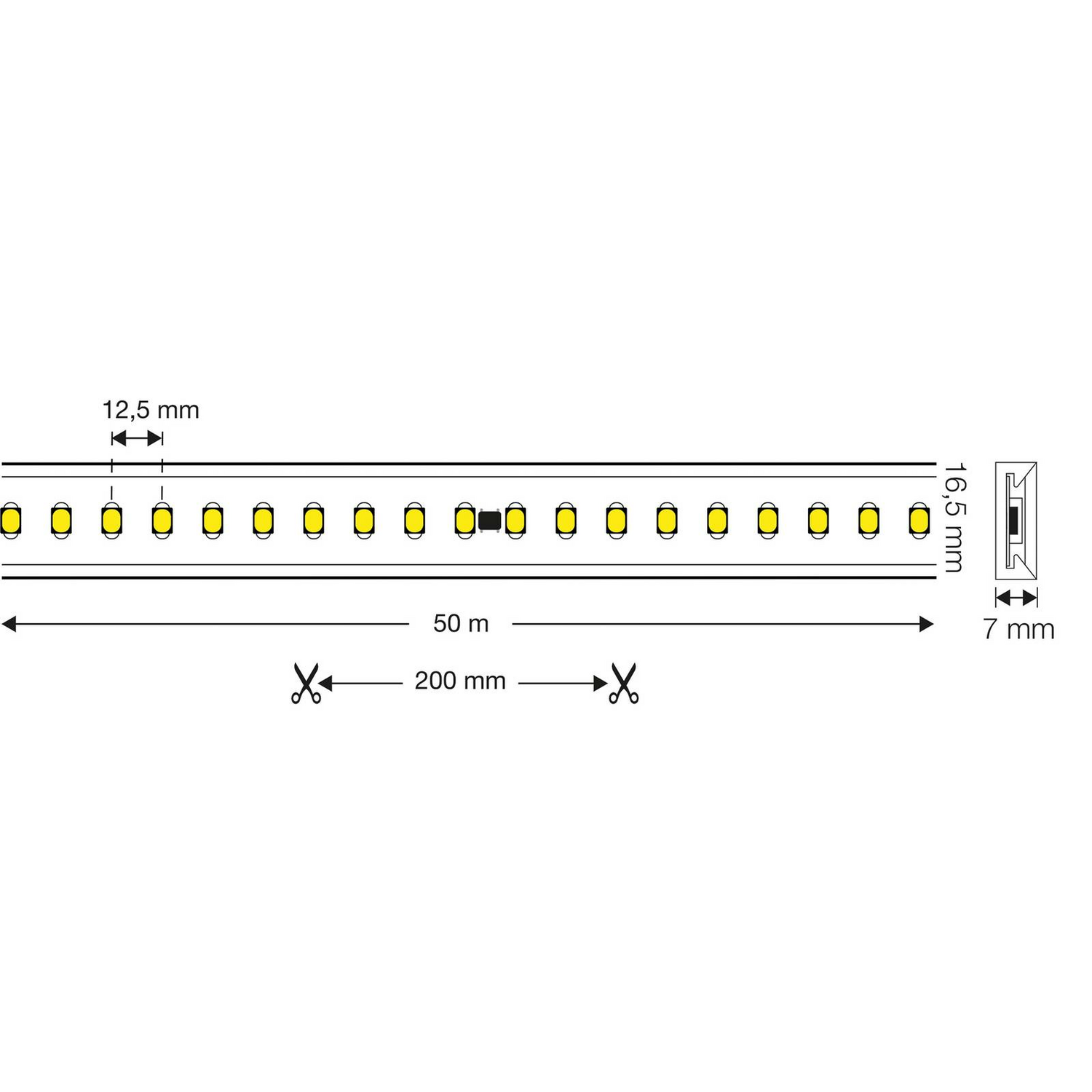 B-Ware The Light Group Slc Led Strip 230 V Streifen 5m Lichtband Lichterkette Leiste - 9044209