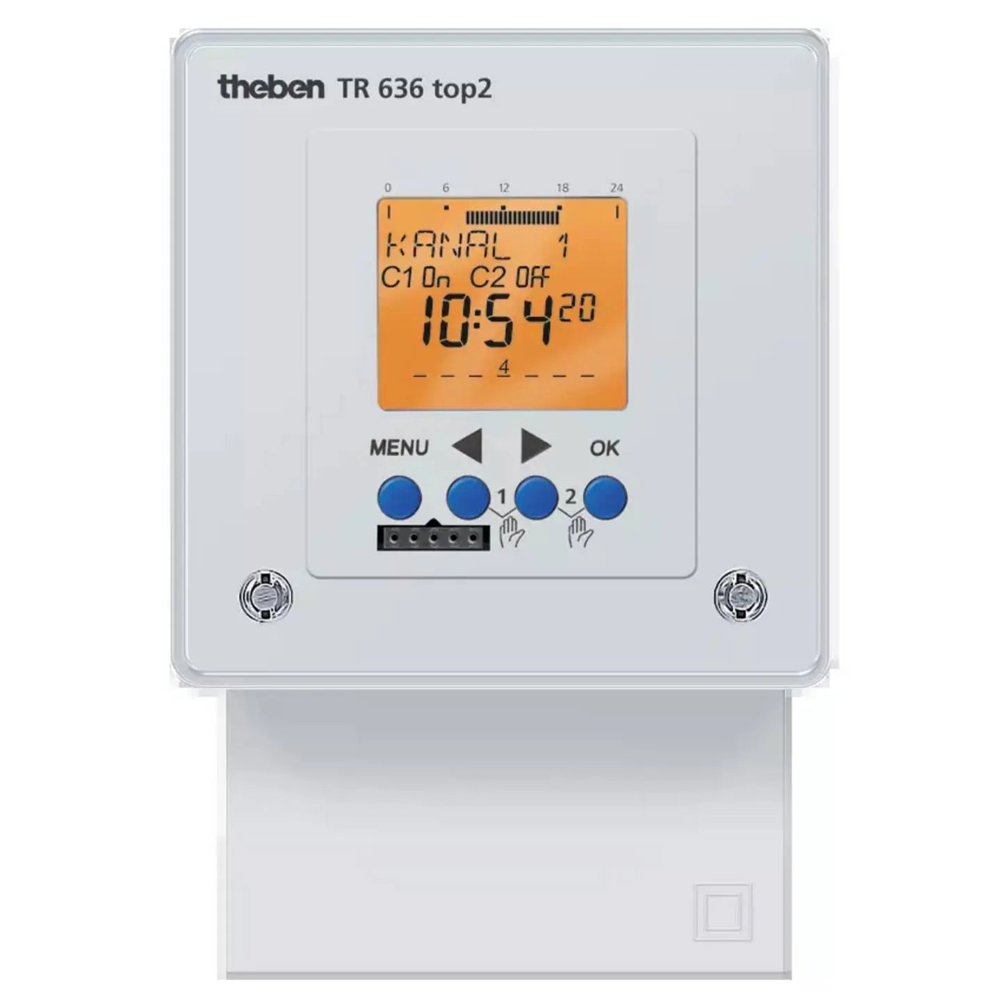 B-Ware Theben 6360100 Hutschienen Zeitschaltuhr Digitalschaltuhr Timer Tagesprogramm - 4003468630020