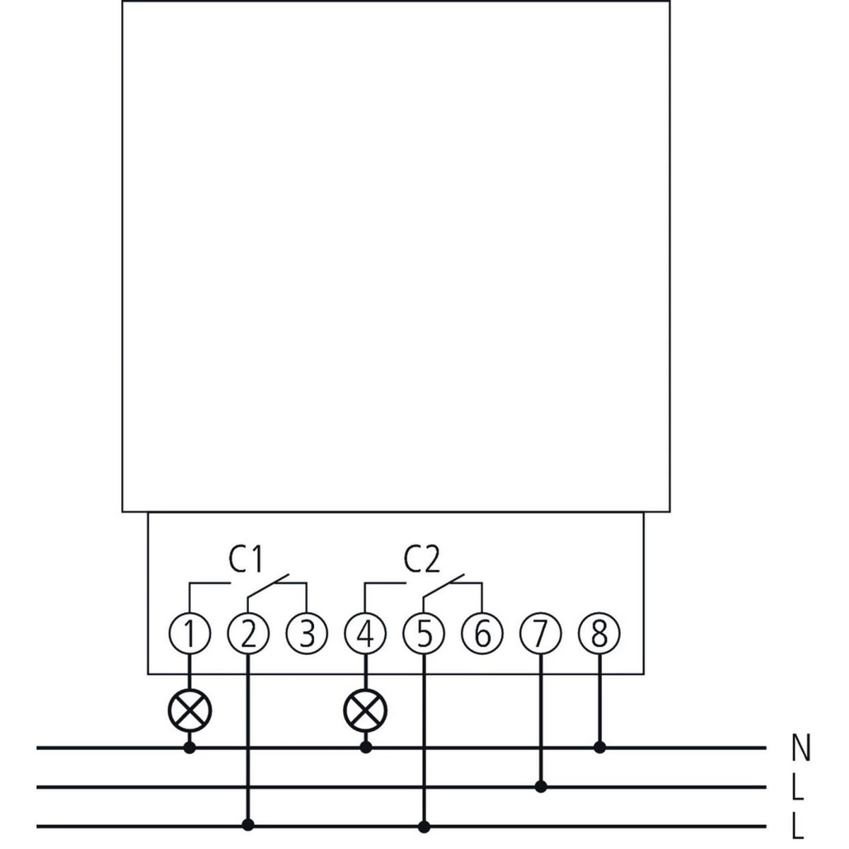 Theben 6360100 Hutschienen-Zeitschaltuhr Digitalschaltuhr Timer Tagesprogramm - 4003468630020