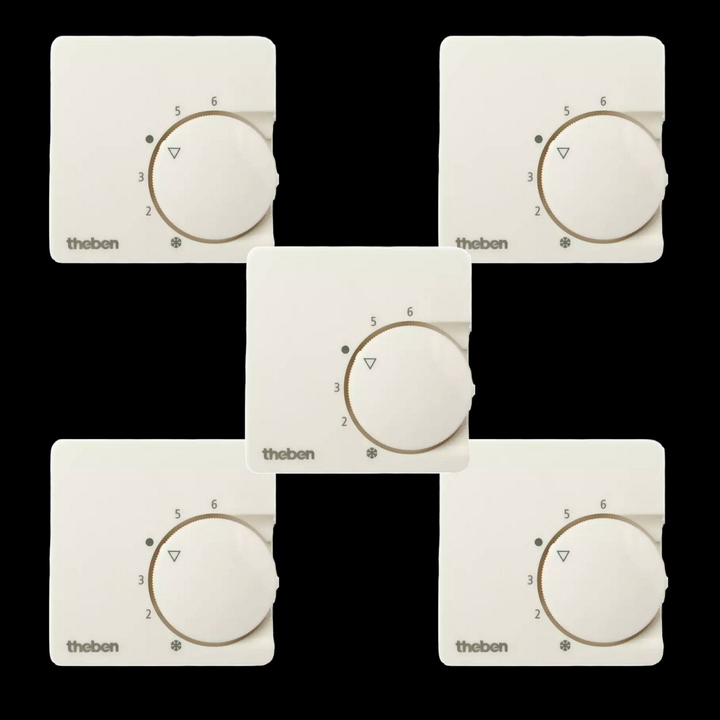 Theben 9070602 Ramses 741 748 Raumthermostat Temperaturregler  5 Stück B-Ware - 4003468904589