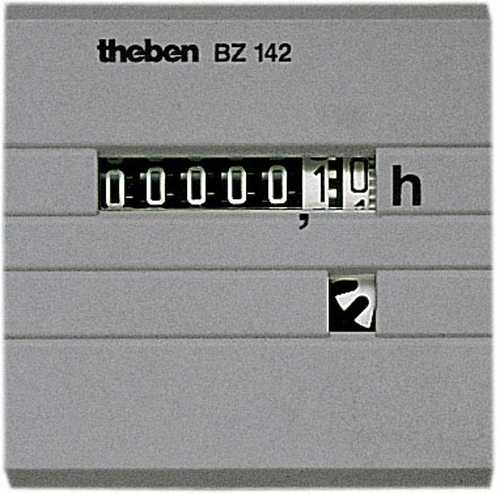 B-Ware Theben Bz 142 1 230 V Betriebsstundenzähler Zählermodul Messinstrument Analog - 4003468140017