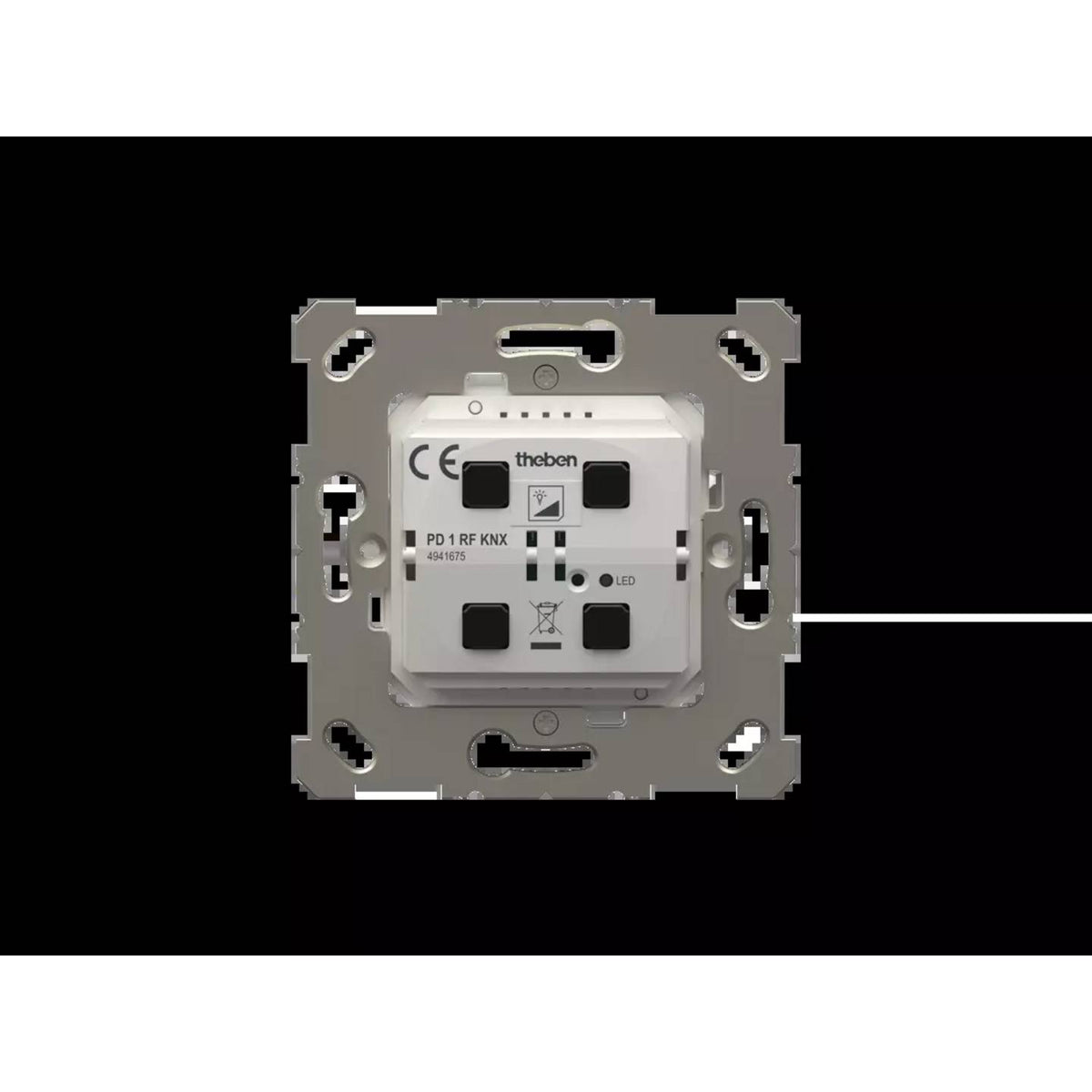 Theben Funk-Jalousieaktor Modul KNX RF Data Secure Schalterprogramm 4941675 - 4003468492055