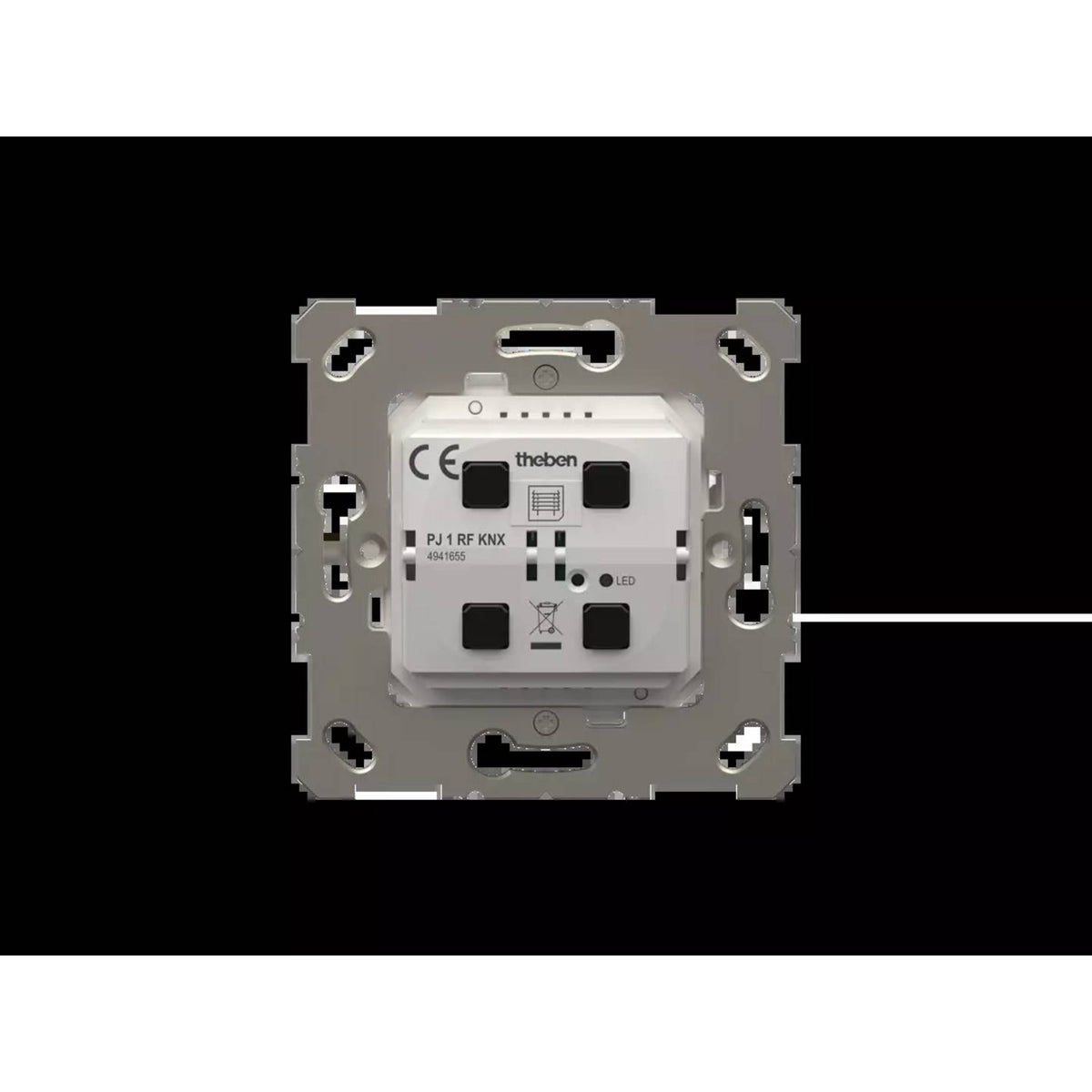 Theben Schaltaktor Modul KNX Jalousieaktor 4941655 Data Secure 4 Tastpunkte - 4003468492079