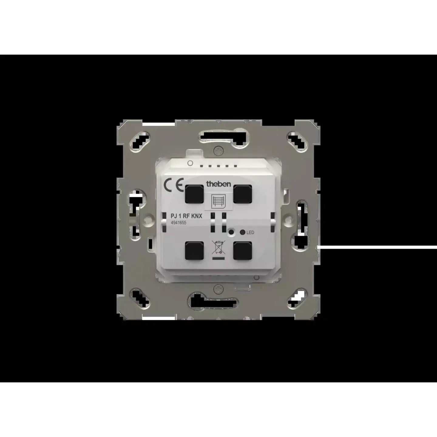 B-Ware Theben Schaltaktor Modul Knx Jalousieaktor 4941655 Data Secure 4 Tastpunkte - 4003468492079