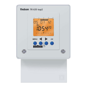B-Ware Theben Schaltuhr Zeitschaltuhr Tr 635 Top2 Digital Timer 1 Kanal 230 V 72x72mm