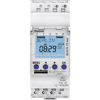 Theben Zeitschaltuhr Digitaluhr Astrozeitschaltuhr Astrofunktion Uhr Astro Ip20 B-Ware